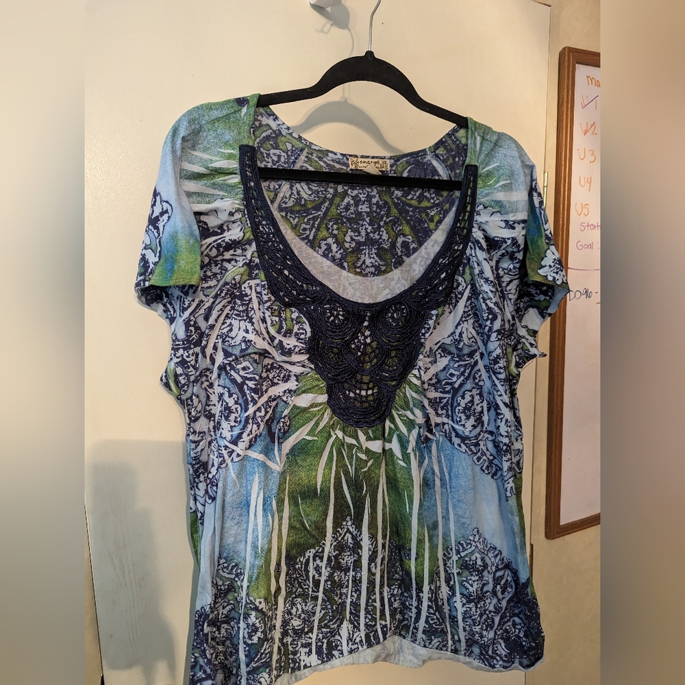 Energe World Wear Top 3X